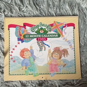 Vintage Cabbage Patch Kids 1985 Calendar